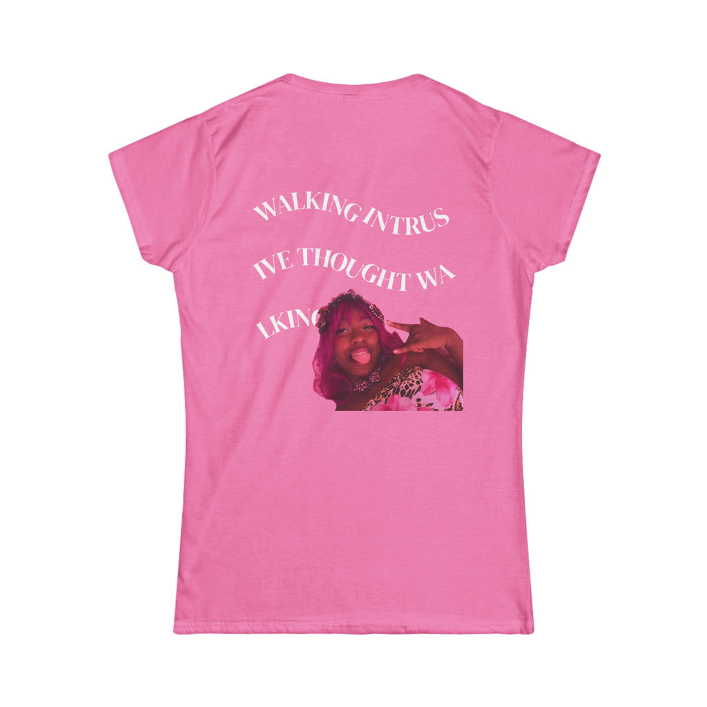 Graphic Tee — 'How The Fuck You 5'9 But Don't Got A 9 To 5' Cat & Retro Photo Women's Shirt